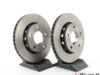 Rear UV Coated Brake Rotors - Pair (256x22)