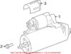 Porsche Starter Motor (Rebuilt) 948604214AX