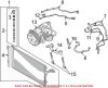 Porsche A/C Service Valve (High Pressure Side) 95557310000