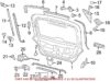 Porsche Hatch Lift Support 97051257100