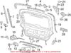 Porsche Hatch Lift Support 97051257318