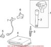 Porsche Crankshaft Position Sensor 98660611204
