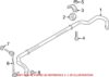 Porsche Sway Bar – Front (31mm) 99134370180