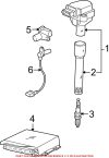 Porsche Camshaft Position Sensor 99660610603