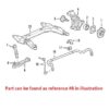 Porsche Control Arm – Front Driver Side Lower 99734104194