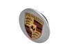 Center Lock Wheel Trim Cap With Jeweled Porsche Crest - Priced Each