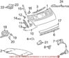 Porsche Engine Lid Lift Support 99751255100