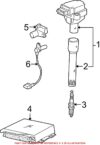 Porsche Spark Plug 99917020791