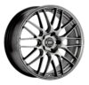 Enkei EKM3 17x7 5x114.3 38mm Offset 72.6 Bore Diameter Hyper Silver Wheel
