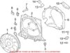 Engine Cooling Fan Motor (With Fan Blade)