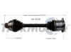 Audi CV Axle Shaft – Front Driver Side – Aftermarket AD8146