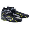 ALPINESTARS USA Shoe Tech-1T V3 Black / Flu Yellow Size 12 - 2710122-1055-12
