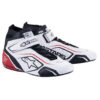 ALPINESTARS USA Shoe Tech-1T V3 White / Black / Red Size 8 - 2710122-213-8