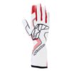 ALPINESTARS USA Glove Tech-1 Race V4 White / Red  2X-Large - 3552024-23-2XL