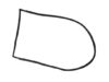 URO PARTS Quarter Glass Seal 901-543-191-20