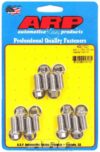 ARP S/S Header Bolt Kit - 3/8 x .750 UHL (12) - 400-1107