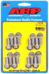 ARP S/S Header Bolt Kit - 3/8 x .750 UHL (16) - 400-1208