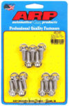 ARP S/S Trany Pan Bolt Kit 12pt. - 430-0401