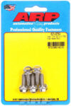 ARP S/S Bolt Kit - 6pt. (5) 1/4-20 x .750 - 621-0750