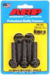 ARP 7/16-14 x 1.500 12pt Bolt Kit (5) Black Oxide - 643-1500
