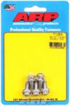 ARP S/S Bolt Kit - 12pt. (5) 1/4-28 x .515 - 711-0515