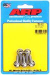 ARP S/S Bolt Kit - 6pt. (5) 6mm x 1.00 x 16mm - 760-1017