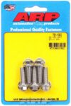 ARP S/S Bolt Kit - 6pt. (5) 8mm x 1.25 x 25 - 761-1002