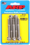 ARP 8mm x 1.25 x 65mm 6pt SS Bolt Kit 5pk - 761-1010