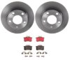 Volkswagen Disc Brake Pad and Rotor Kit – Rear (245mm) (Ceramic) 8E0615601