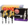 NGK Ignition Coil Kit (Ruthenium HX)