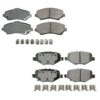Volkswagen Disc Brake Pad Kit – Front and Rear (Ceramic) (ProACT) 7B0698151F