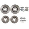 Audi Disc Brake Pad and Rotor Kit – Front and Rear (312mm) (239mm) (Ceramic) (EURO) 8N0615301A
