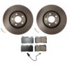 Audi Disc Brake Pad and Rotor Kit – Front (320mm) (Ceramic) (EURO) 8R0615301G