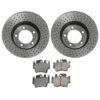Porsche Disc Brake Pad and Rotor Kit – Front (330mm) (Ceramic) (EURO) 99635141005