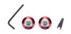 HANS Hans Post Anchor Kit Red FIA 8859 - AK113112R