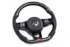 APR Steering Wheel; APR; Silver; Carbon Fiber; Perforated Leather; - MS100206