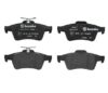 Jaguar SAAB Disc Brake Pad Set – Rear (Low-Metallic) 31341331 – Brembo P59042