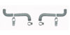 EISENMANN - Porsche 356 - Exhaust pipes for gas exit in rear bumper