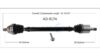 CV Axle Shaft – Front Passenger Side (Updated Design)