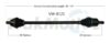 CV Axle Shaft – Front Passenger Side