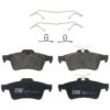 Jaguar Disc Brake Pad Set – Rear (Low-Metallic) 30742031