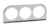 Mounting Panel 2-1/16 3 Hole Chrome