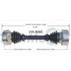 Axle Assembly – Rear – Aftermarket VW8066