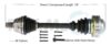 Audi VW CV Axle Shaft – Front Driver Side – Aftermarket VW8098