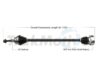 VW CV Axle Shaft – Front Passenger Side – Aftermarket VW8108