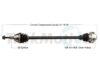 CV Axle Shaft – Front Passenger Side