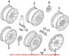 VW Wheel Lug Bolt WHT002480057