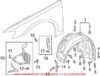 Genuine VW/Audi Radiator Support Splash Shield Bolt WHT008613 – Genuine VW/Genuine VW/Audi