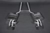 Capristo Valve exhaust system with middle silencer replacement pipes without ECE approval for Audi RS4 B8 (450PS) - 02AU05203011