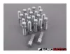 Conical Seat Tuner Spline Bolt Set - Long Length - Chrome